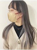 グレージュインナーカラー