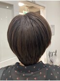 30代40代 くすみオリーブブラウン