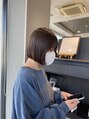 ウィズ 美容室 茂原店(Wiz)&nbsp;【韓国風ボブ】サイドバングとカットラインが特徴のボブスタイル