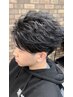 【メンズ限定】メンズカット＋フェザーパーマ ￥9850
