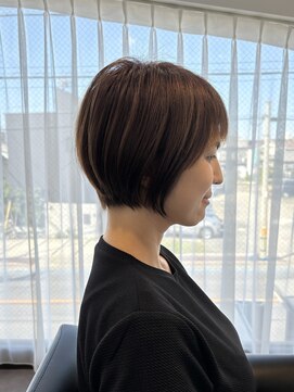 リアン 新城店(Rian) 20代30代大人可愛い小顔ボブ前下がりショートボブハイライト