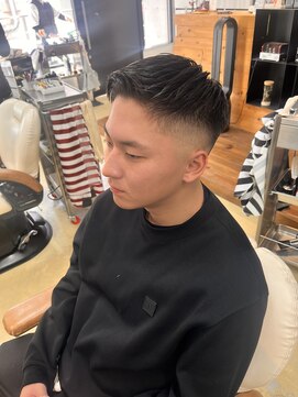 ディライトヘア トアウエスト店(DELIGHT HAIR) スキンフェードフェザーアップ