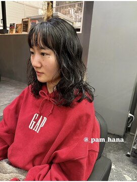 ルーシーバイパム 恵比寿(Lucy by PAM.) ミディアムパーマスタイル（恵比寿/代官山）