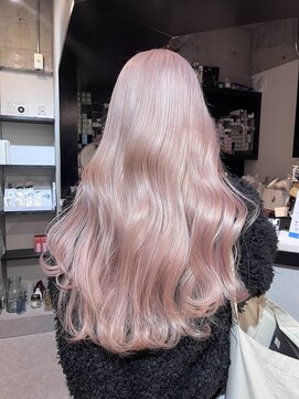 ペレ 渋谷(PELE) 着物/メルティカラー/似合わせカット/ウェーブミディアム/渋谷