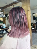 サニー サイド(Sunny Side)&nbsp;ピンク × バレイヤージュ