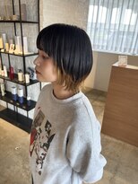 クラン バイ ナチュラル(clan by Natural)&nbsp;レイヤーボブ/裾カラー/デザインカラー/ブリーチカラー