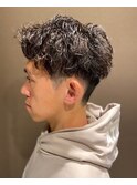 スパイラルパーマ