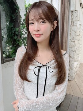 ロンド メリー 大宮(Lond merry) 髪質改善縮毛矯正レイヤーカット顔周り前髪韓国ミニウルフ/大宮