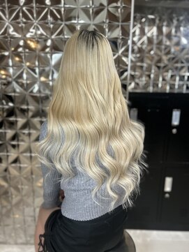 ラブスタシー 博多店(LOVESTASY) ホワイトブロンドロング☆