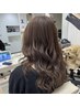 【多賀指名限定】赤みを抑えた柔らかい大人ベージュカラー＋トリートメント