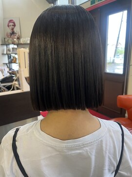 コレットヘア(Colette hair) 【miyu】タッセルボブ×縮毛矯正