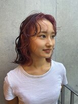 ノットバイベル 大宮(knot by belle)&nbsp;デザインカラー◎ピンクフェイスフレーミング