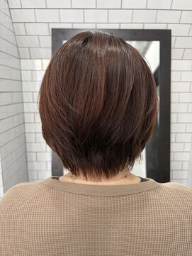 レガーレ(Legare) 広島 髪質改善ストレート自然な丸みとツヤで若見えショート