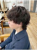 波巻きスパイラル×ツイスパ　フェザーパーマ MEN’S HAIR