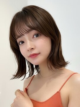 ハッチ(HACCH) 韓国風レイヤーボブ髪質改善ダブルカラー