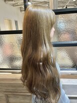 ジャストビューティマカロン 上大岡(Just Beauty macaron)&nbsp;【 nagi 】オリーブ/ブリーチなしＷカラー