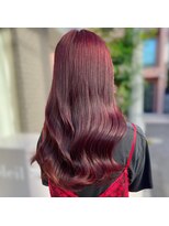 ソレイユ(Soleil)&nbsp;ボルドー/ブリーチなしピンク/ワンカラー/暖色カラー