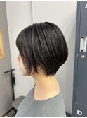お手入れが簡単で再現性の高いショートカット