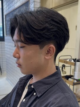 ハイプ メン 藤沢(HYPE MAN) フェザーパーマニュアンスパーマ毛流れパーマメンズパーマ