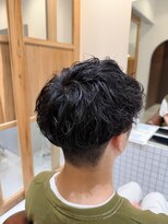 ファスナーグランデ(fustener grande)&nbsp;シャドウパーマ×メンズカット