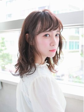 ルティア(Lutia) ふんわりパーマで朝も楽ちん♪