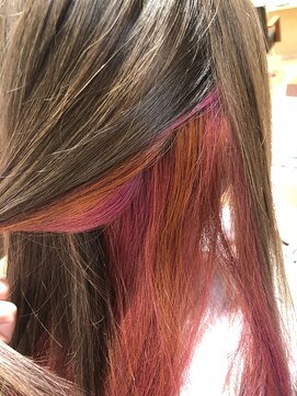 フォルテ 島田店 個性派インナーカラー