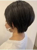 ツーブロックショートスタイル