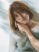 エムスラッシュ たまプラーザ(M.SLASH)&nbsp;シースルーカラー/伸ばしかけ/ワンカールボブ/たまプラーザz1