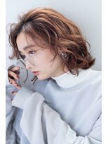 テラスコード(TERRACE CODE) セミウェットウェーブ小顔カットくすみカラー10代20代30代40代