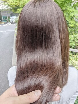 アルス ウィズ アクロス オモテサンドウ(aluss with AKROS omotesando) 髪質改善ダークブラウン