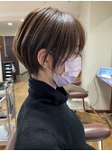 タートルネックが映える♪大人美人シアーショート 【福岡 聖容】
