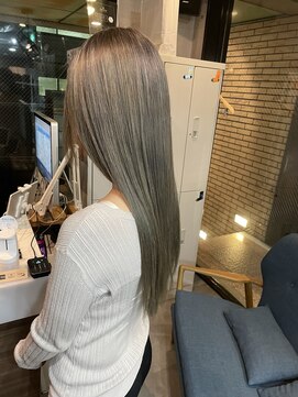 ラフ 難波店(LAFF) #黒髪#ボブルフ#ネビージュ#小顔#ワンレン