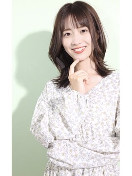 アッシュ たまプラーザ店(Ash) くびれミディアムヘア