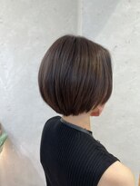 ロンドプランタン 恵比寿(Lond Printemps)&nbsp;大人マッシュショートボブ透明感アッシュカラー【中居】