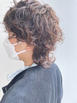 美容室 アイディー i-dee ウルフパーマ