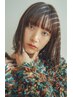 ノンアイロンポイント縮毛矯正＋ケアカラー18560円⇒17900円☆