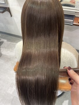 アンジュール 荒田店(UNJOUR.) 【髪質改善】 PREMIUMストレート/30代40代50代