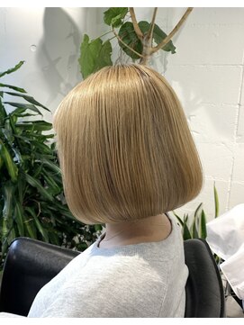 シェル 吉祥寺(shell) グレージュカラー/ボブウルフ/黒髪/ココアベージュ