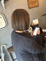ベレッタ 枚方店(veretta.)&nbsp;ブリーチなしハイライト/ミニボブ/ショートボブ/コロンとボブ