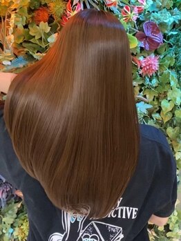 ヘアメイク アンティの写真/《お悩み解決TR》うねり/ダメージが気になる、縮毛矯正はかけたくない方にオススメの髪質改善TR♪
