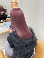 シカ 神戸三宮元町店(Cica)&nbsp;髪質改善 UPTOGLOSS 三ノ宮 神戸 ブリーチ 赤髪 艶髪
