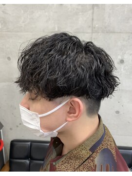 メルシー トータル ブランディング サロン(merci TOTAL BRANDING SALON) 波打ちツイストスパイラル#横浜#メンズ