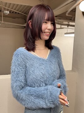 イル(iru) ミディアムレイヤー　レッドブラウン