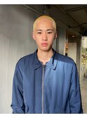 金髪坊主×ハイトーンカラー