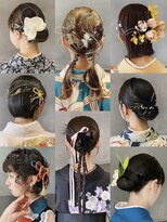 ボコカ(bococa)&nbsp;【macana指名】ヘアセット 袴ヘア 着付け 卒業式ヘア 向ヶ丘遊園