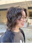 レイヤーパーマ/パーマ/ウルフパーマ/表参道/原宿