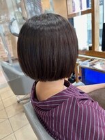 スタジオ アルファプラス 日暮里店(studio α+)&nbsp;ステップボーンカットカットボブショートハイライト白髪ぼかし