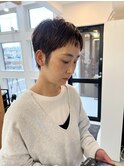 お手入れ簡単！マニッシュなショートスタイル