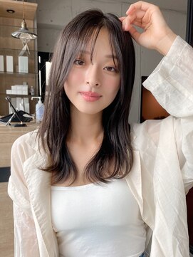 エトラ 渋谷店(etora) 小顔 美髪 レイヤーカット イメチェン ワイドバング"