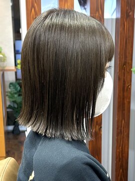 ハーシーバイアポロ 相模大野(HERSHE by apollo) 髪質改善縮毛矯正,レイヤー,縮毛矯正,白髪ぼかしハイライト.白髪